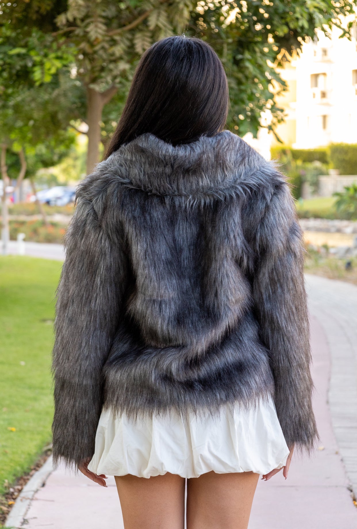 Cloudy Fur Jacket